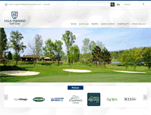 Tablet Screenshot of golfvillaparadiso.com